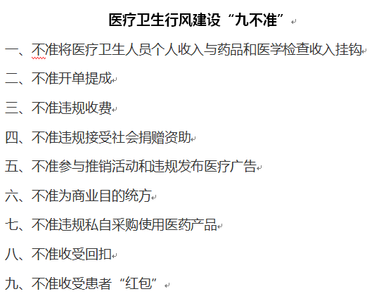 醫(yī)療行業(yè)規(guī)范