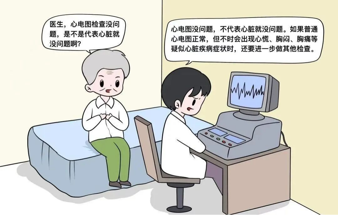 心臟有問題，心電圖卻正常，這是為什么？